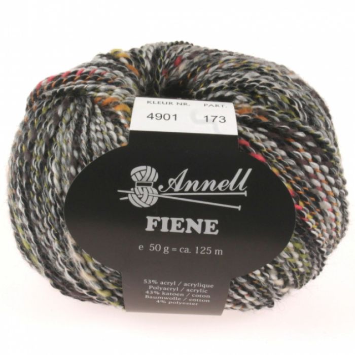 Annell Fiene 4901  bruin/zwart