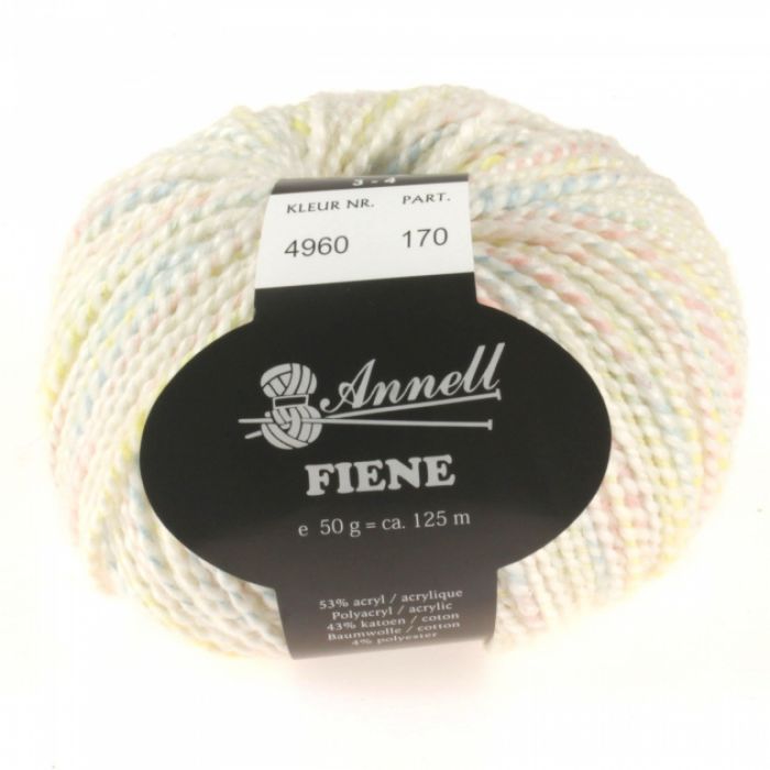 Annell Fiene 4960  wit/beige