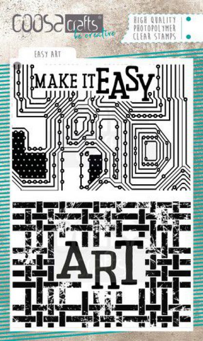 COOSA Crafts Clearstamps A6 - Easy Art COC-088