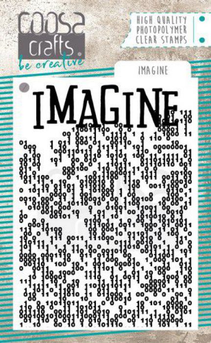 COOSA Crafts Clearstamps A7 - Imagine COC-085