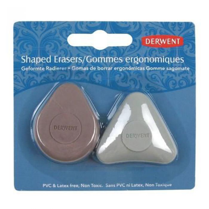 Derwent shaped erasers