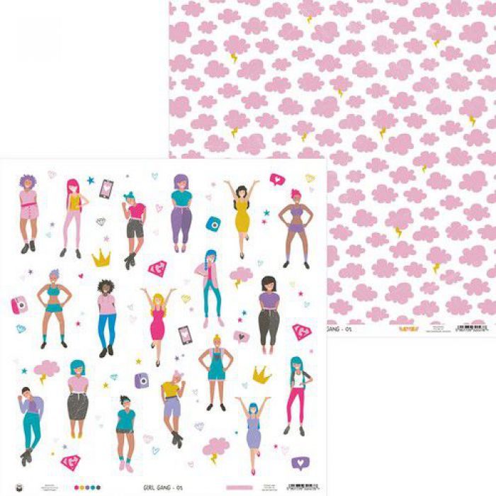 Piatek13 - Paper Girl Gang 01 P13-GRL-01 12x12