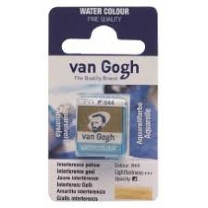 V.Gogh Aquarel half napje interference geel 844