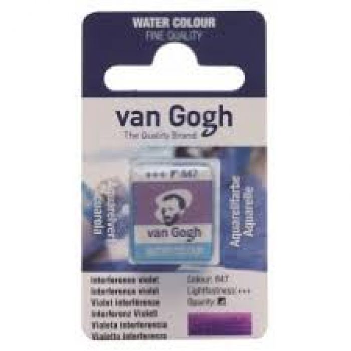 V.Gogh Aquarel half napje interference violet 847