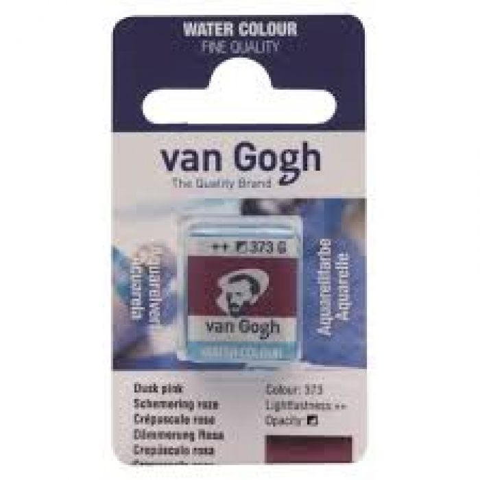 V.Gogh Aquarel half napje  schemering roze 373