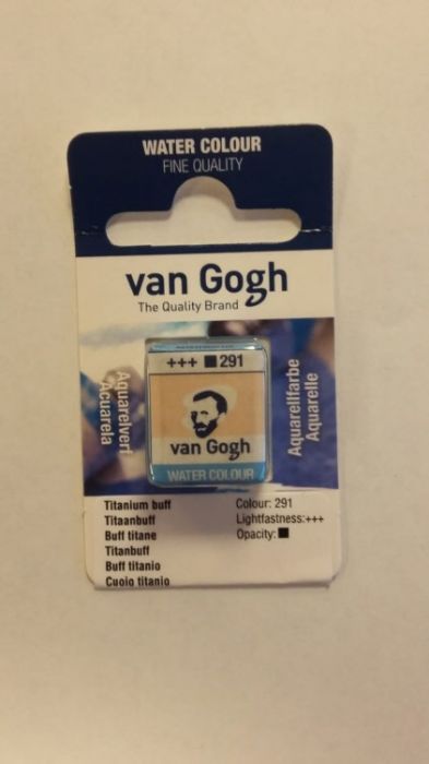 V.Gogh Aquarel half napje titaan buff 291