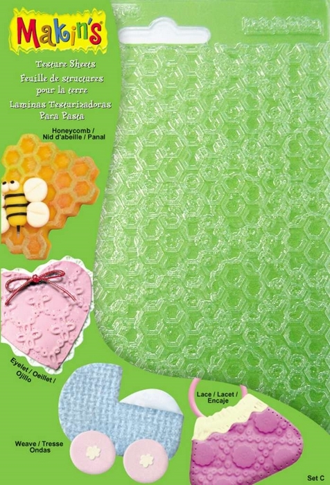 Klei Struct.sheets Set C - 4 Sheets Assorted