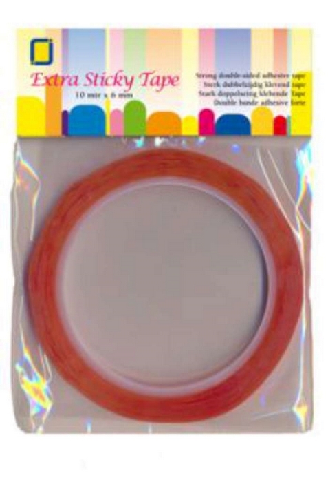 Extra Sticky Tape 6 Mm 10 Mt