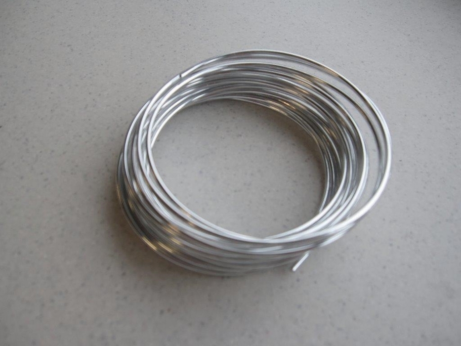 Aluminiumdraad Zilverkleur 1,5 Mm 6 Mt