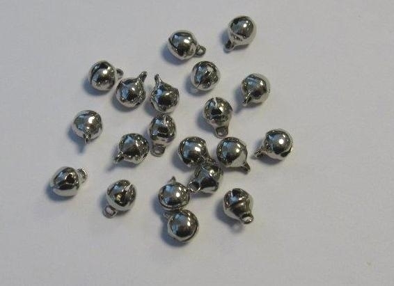 Sieraden Belletjes Zilver 6 Mm 20 St