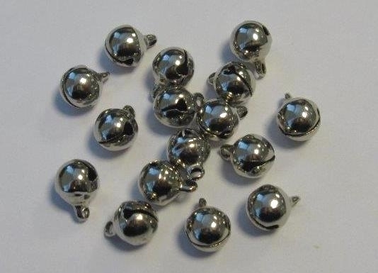 Sieraden Belletjes Zilver 8 Mm 16 St