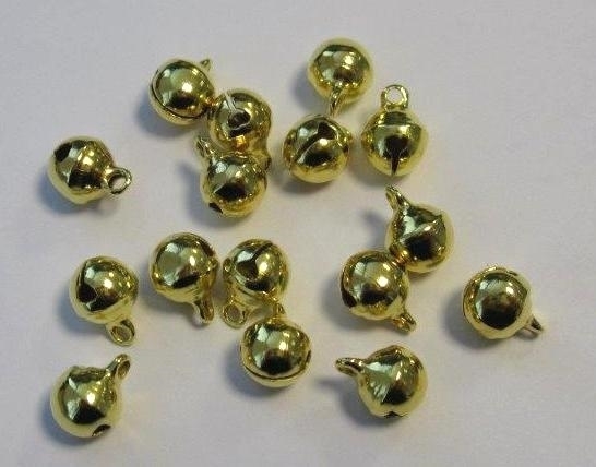 Sieraden Belletjes Goudkleur 8 Mm 16 St