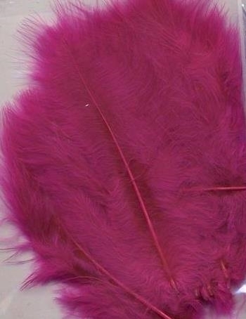 Marabou Veren Fuchsia 15 St