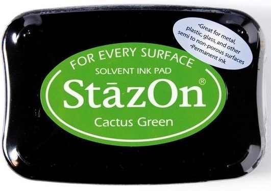 Stazon inktkussen Cactus green