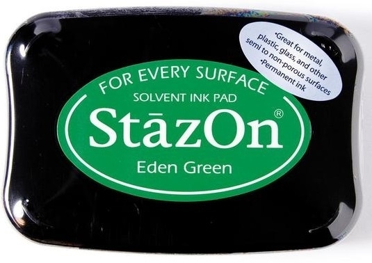 Stazon inktkussen Eden green