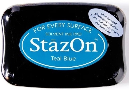 Stazon inktkussen Teal blue
