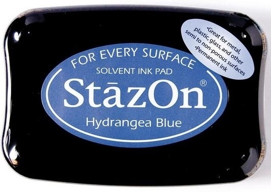 Stazon inktkussen Hydrangea blue