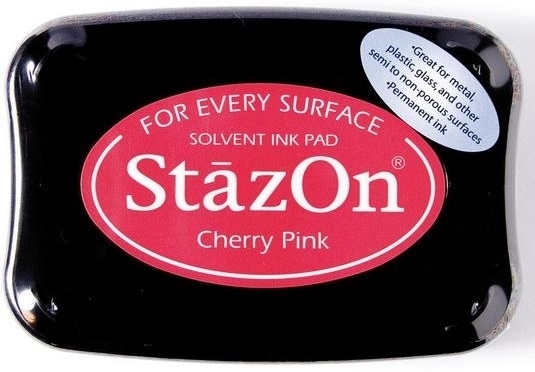 Stazon inktkussen Cherry pink