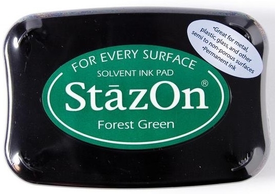 Stazon inktkussen Forest green