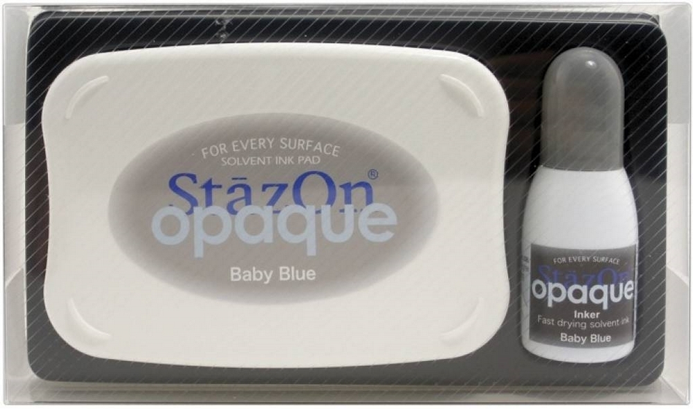 Stazon inktkussen set opaque Baby blue