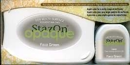 Stazon inktkussen set opaque Fava green