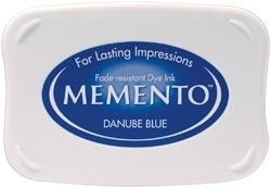 Memento inktkussen Danube blue