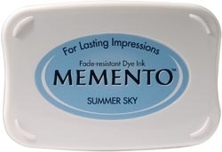 1 ST (1 ST) Memento inktkussen Summer sky