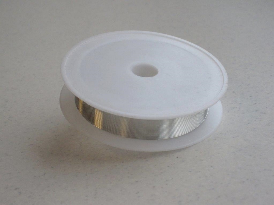 Silver Plated Koperdraad 0,6 Mm 6 Mt