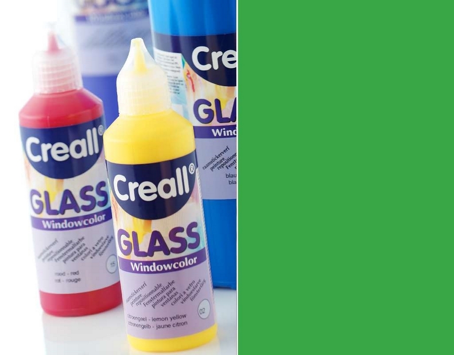 Glass - Glasstickerverf Groen 80 Ml