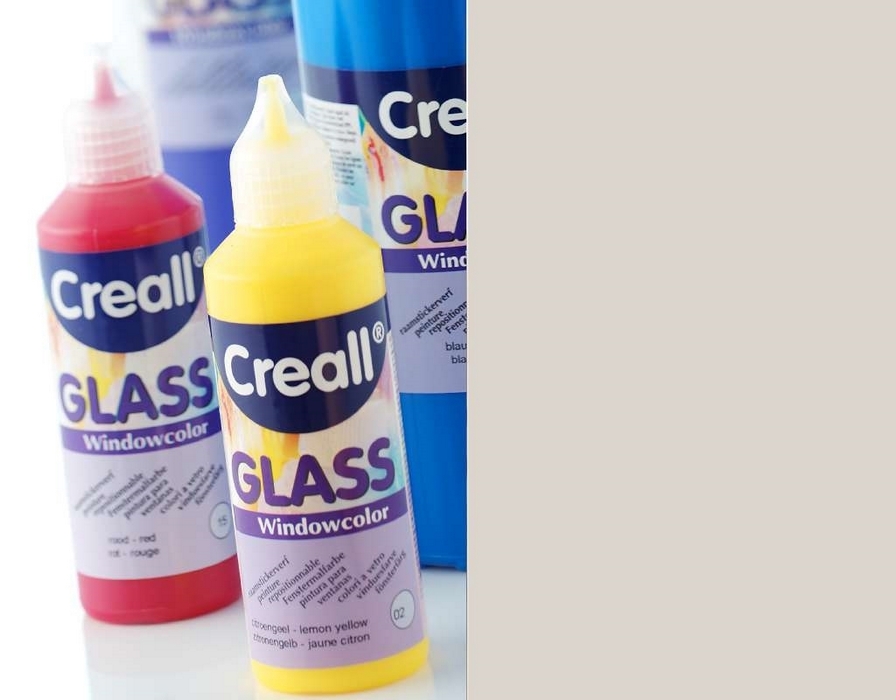 Glass Contour - Glasstickerverf Zilver 80 Ml