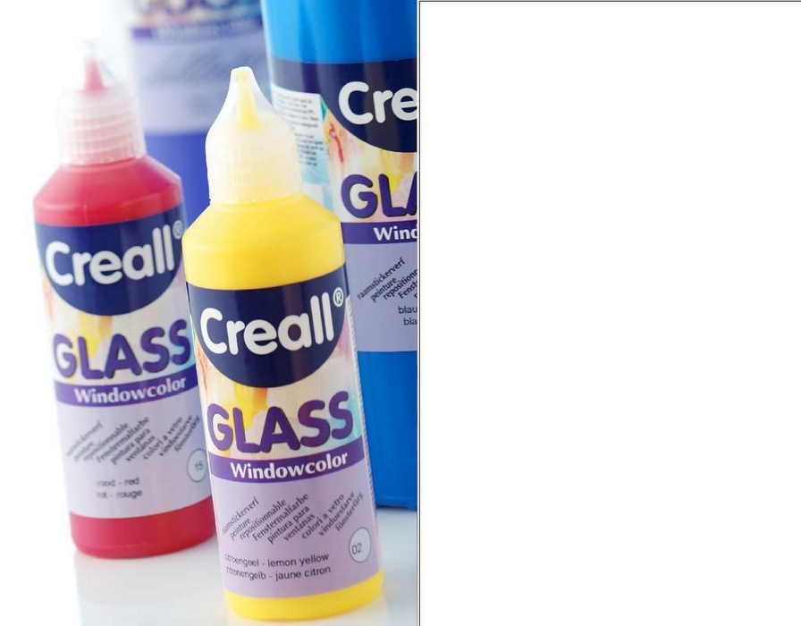 Glass Contour - Glasstickerverf Wit 80 Ml