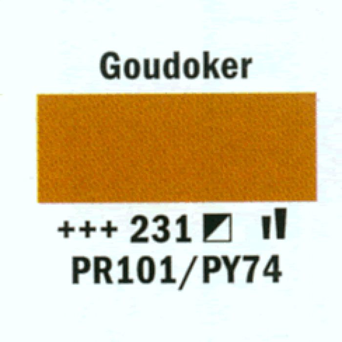 Amsterdam Acrylverf tube 120 ml Goudoker 231