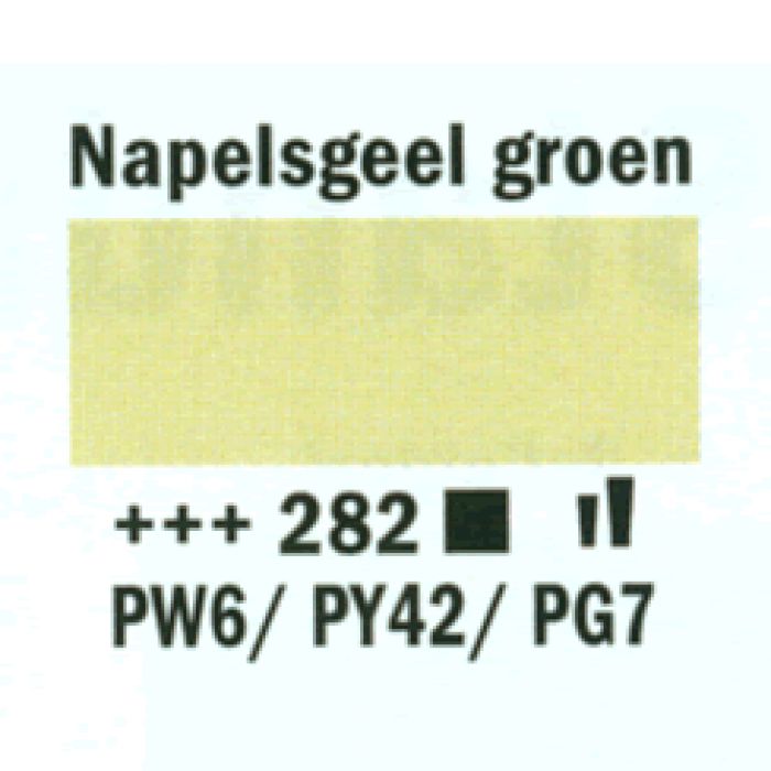 Amsterdam Acrylverf tube 120 ml Napelsgeel groen 282