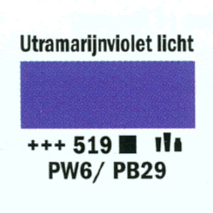 Amsterdam Acrylverf tube 120 ml Ultramarijn violet licht 519