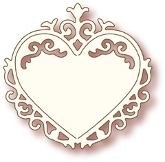 Wild Rose Studio's Specialty die - Ornate Heart