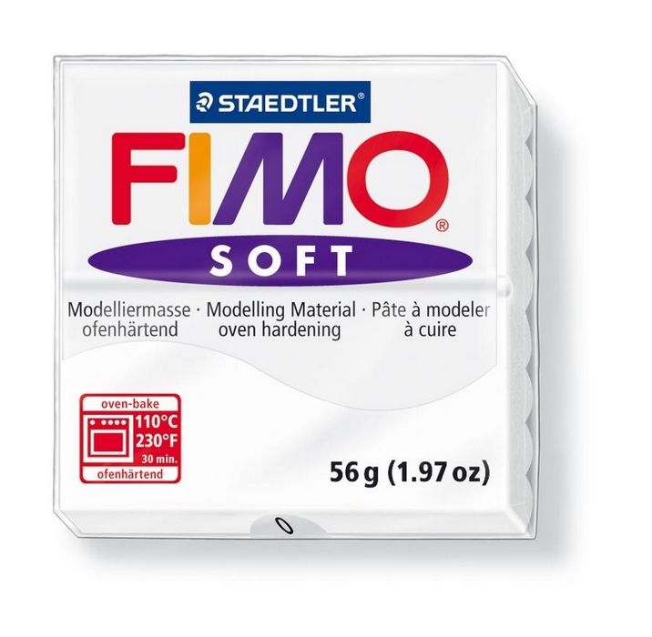 Fimo Soft Wit 56gr