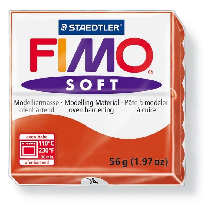 Fimo Soft Indischrood 56gr