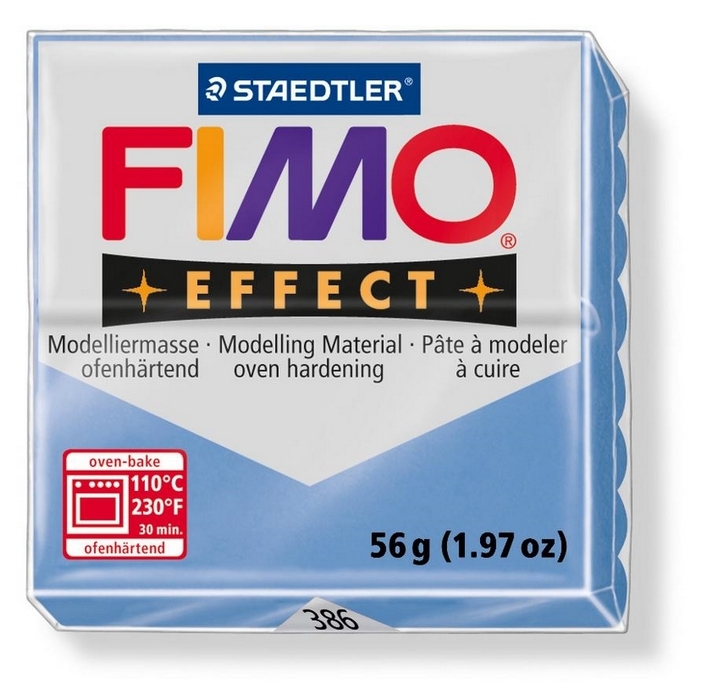 Fimo Effect Gemstone Agaatblauw 56gr