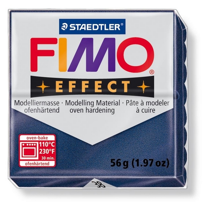 Fimo Effect Metallic Saffierblauw 56gr