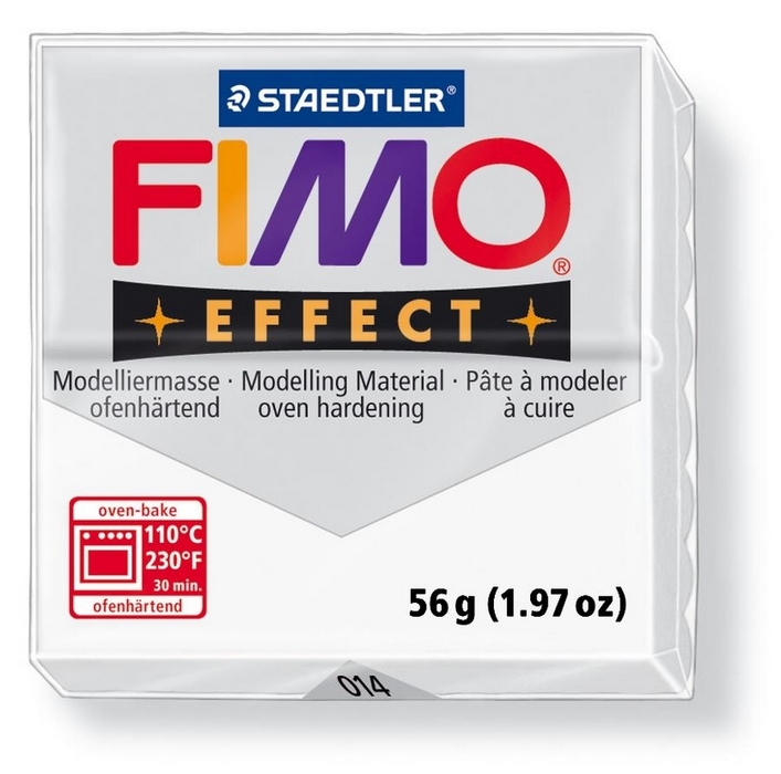 Fimo Effect Translucent Transparant 56gr