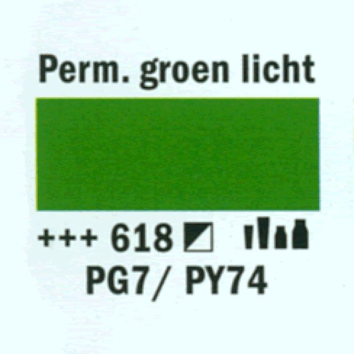 Acryl MARKER 2MM PERM.GROEN L 618