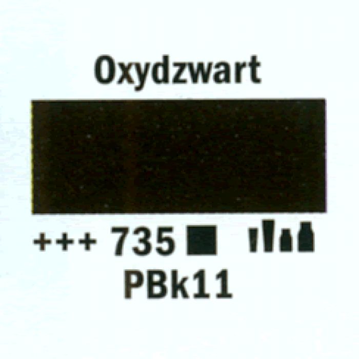 Acryl MARKER 2MM OXYDZWART 735